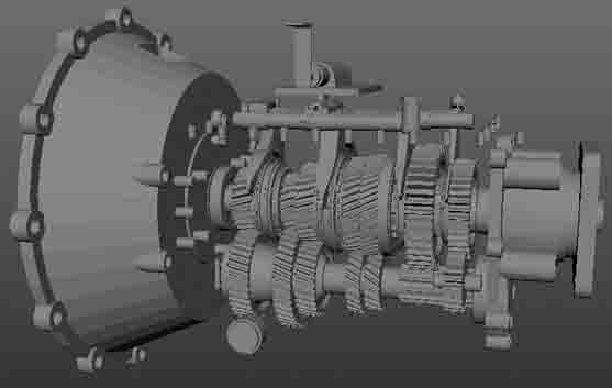 汽車(chē)教學(xué)變速箱模型