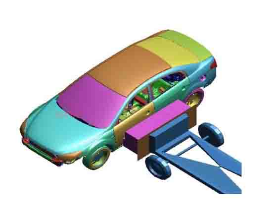 汽車(chē)碰撞安全性能的仿真與優(yōu)化設計.jpg